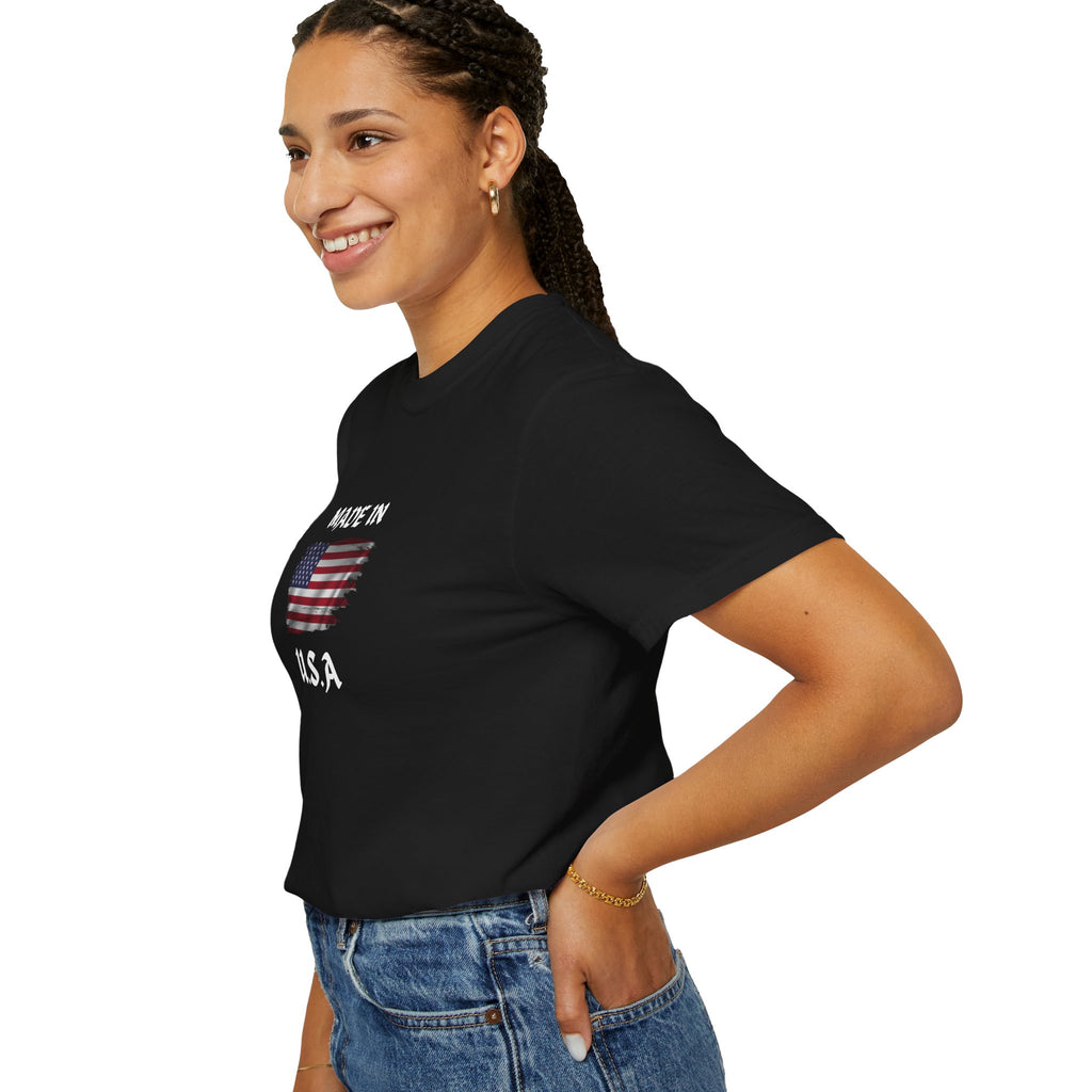 Patriotic USA Flag T-Shirt | Unisex | 100% Cotton | American Pride Spirit