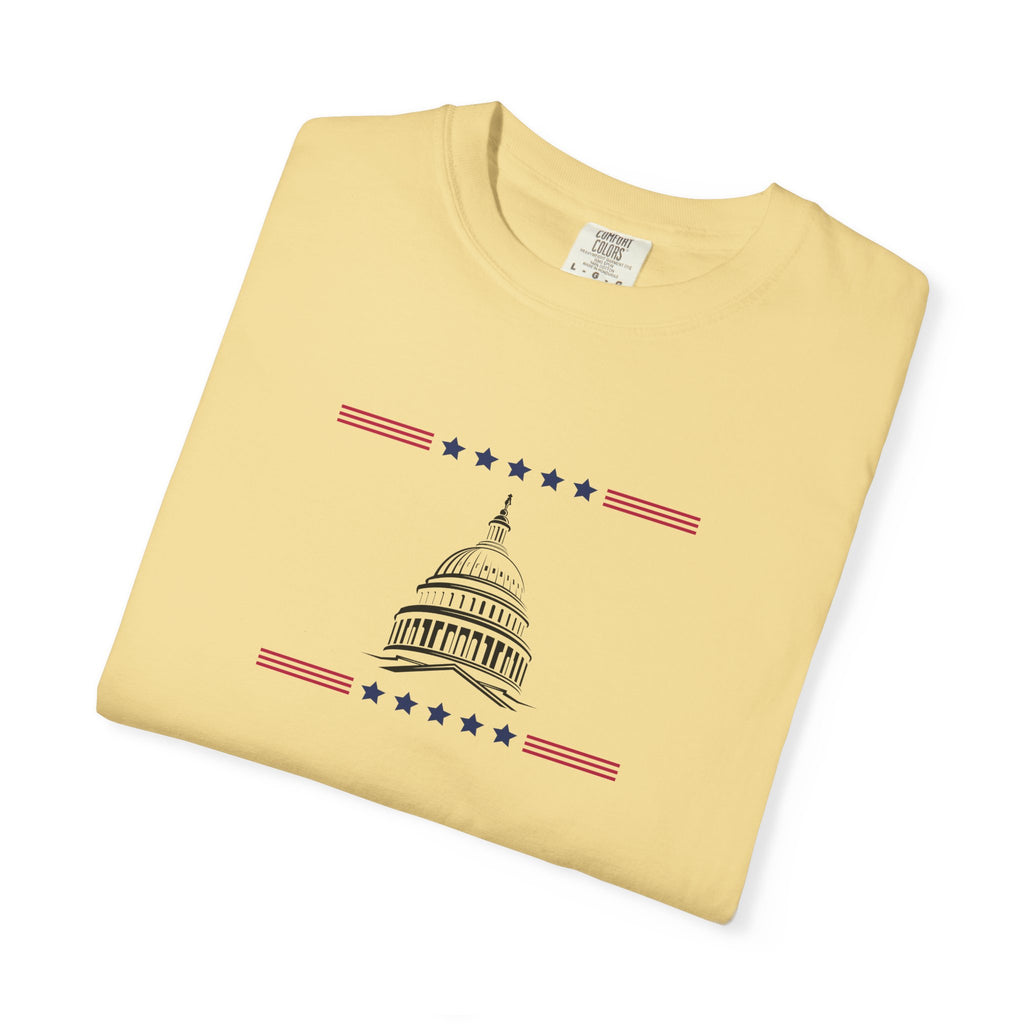 Washington Capitol Dome T-Shirt | Unisex | 100% Cotton | American Pride Spirit