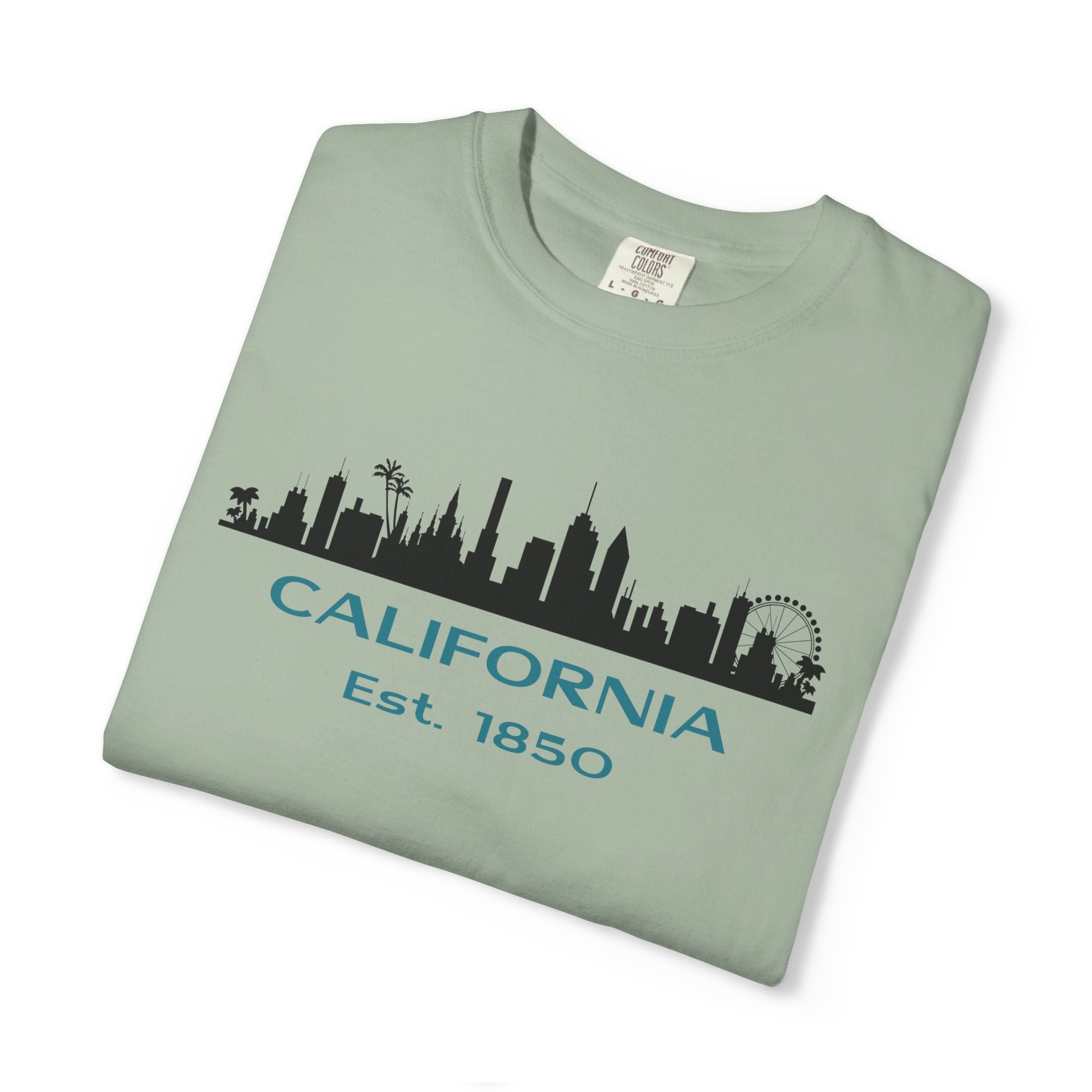 California Skyline T-shirt | Unisex | 100% Cotton | American Pride Spirit