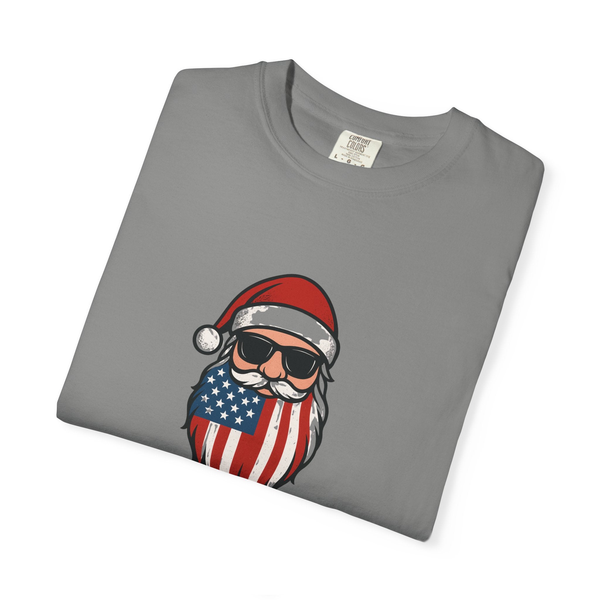 American Santa T-Shirt | Unisex | 100% Cotton | American Pride Spirit