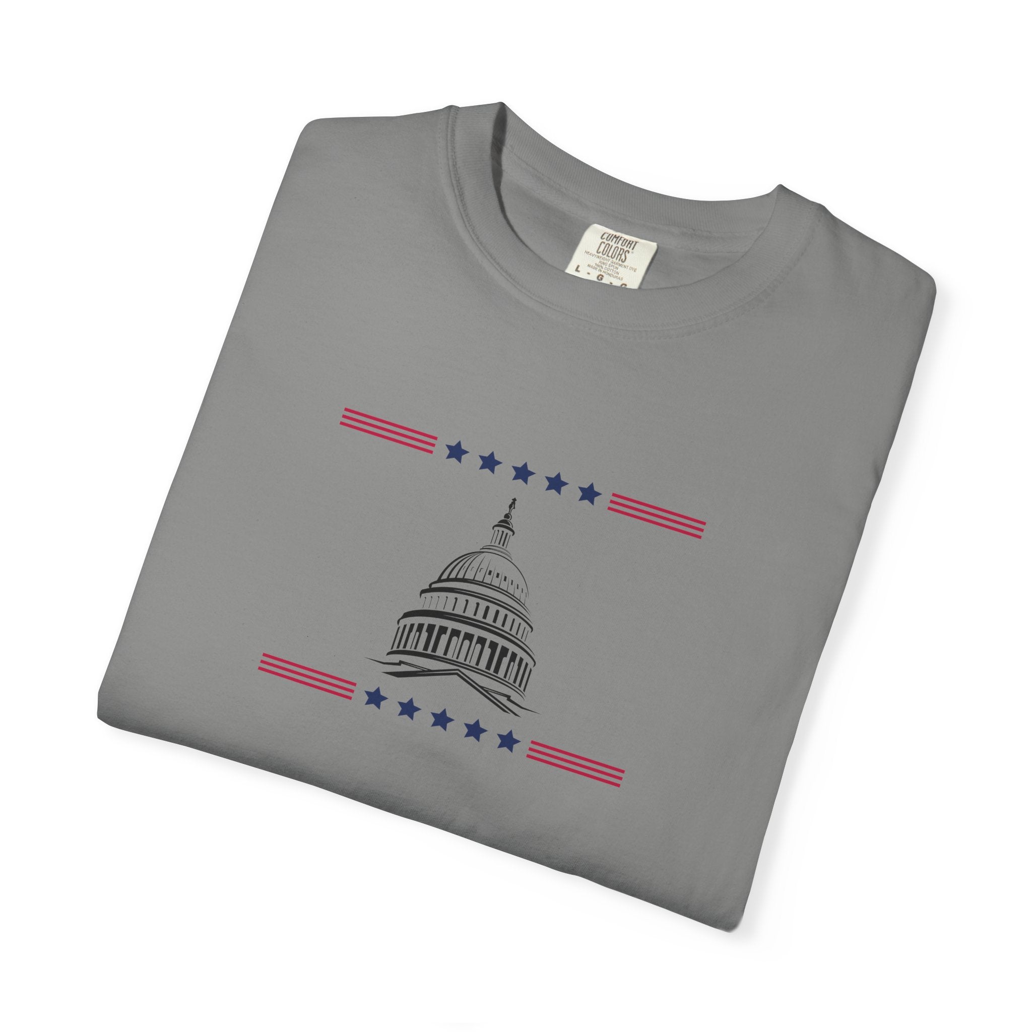 Washington Capitol Dome T-Shirt | Unisex | 100% Cotton | American Pride Spirit