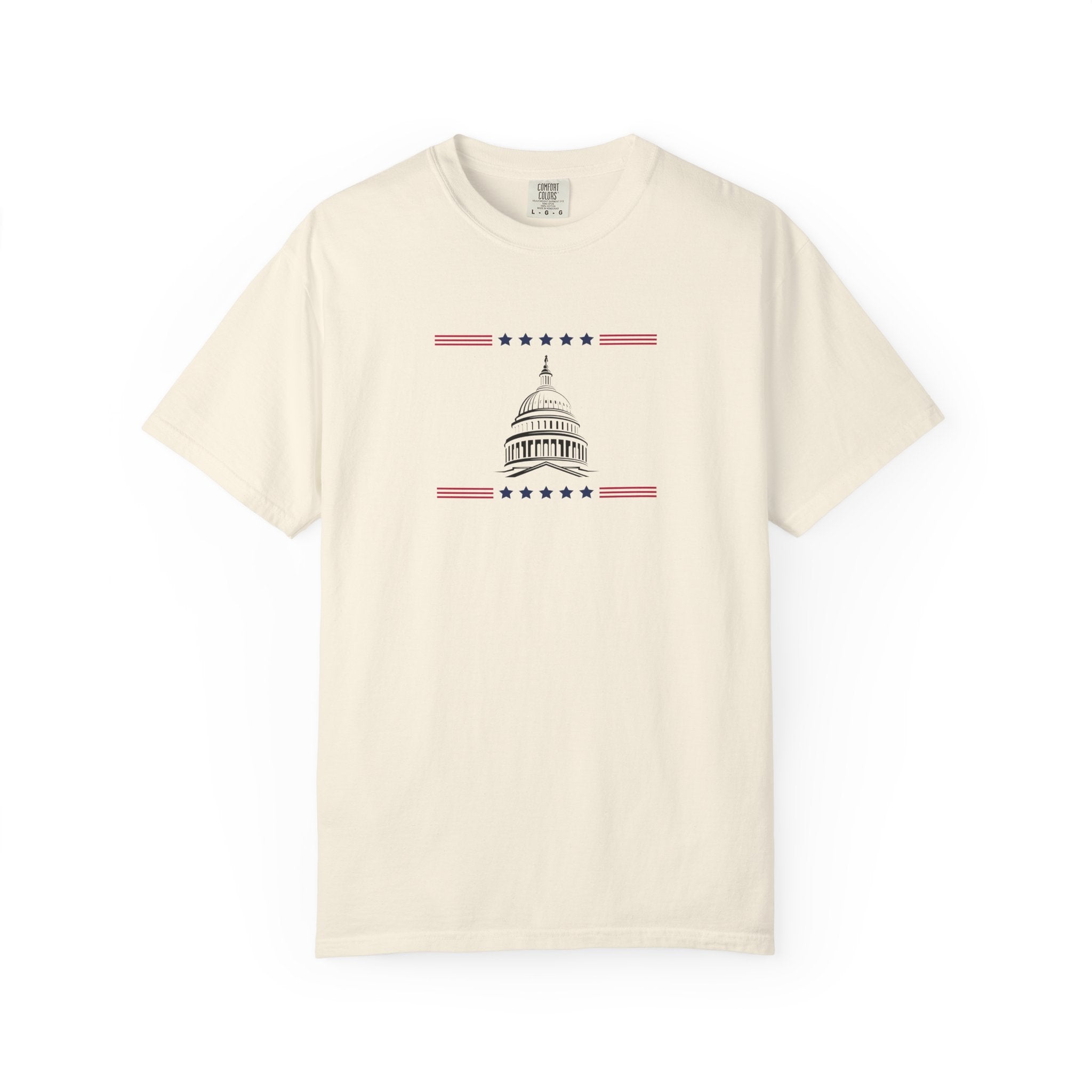 Washington Capitol Dome T-Shirt | Unisex | 100% Cotton | American Pride Spirit