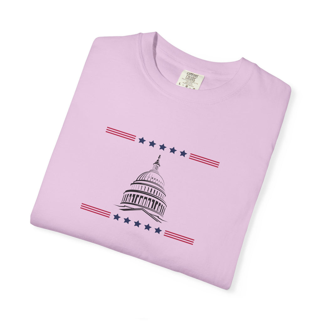 Washington Capitol Dome T-Shirt | Unisex | 100% Cotton | American Pride Spirit
