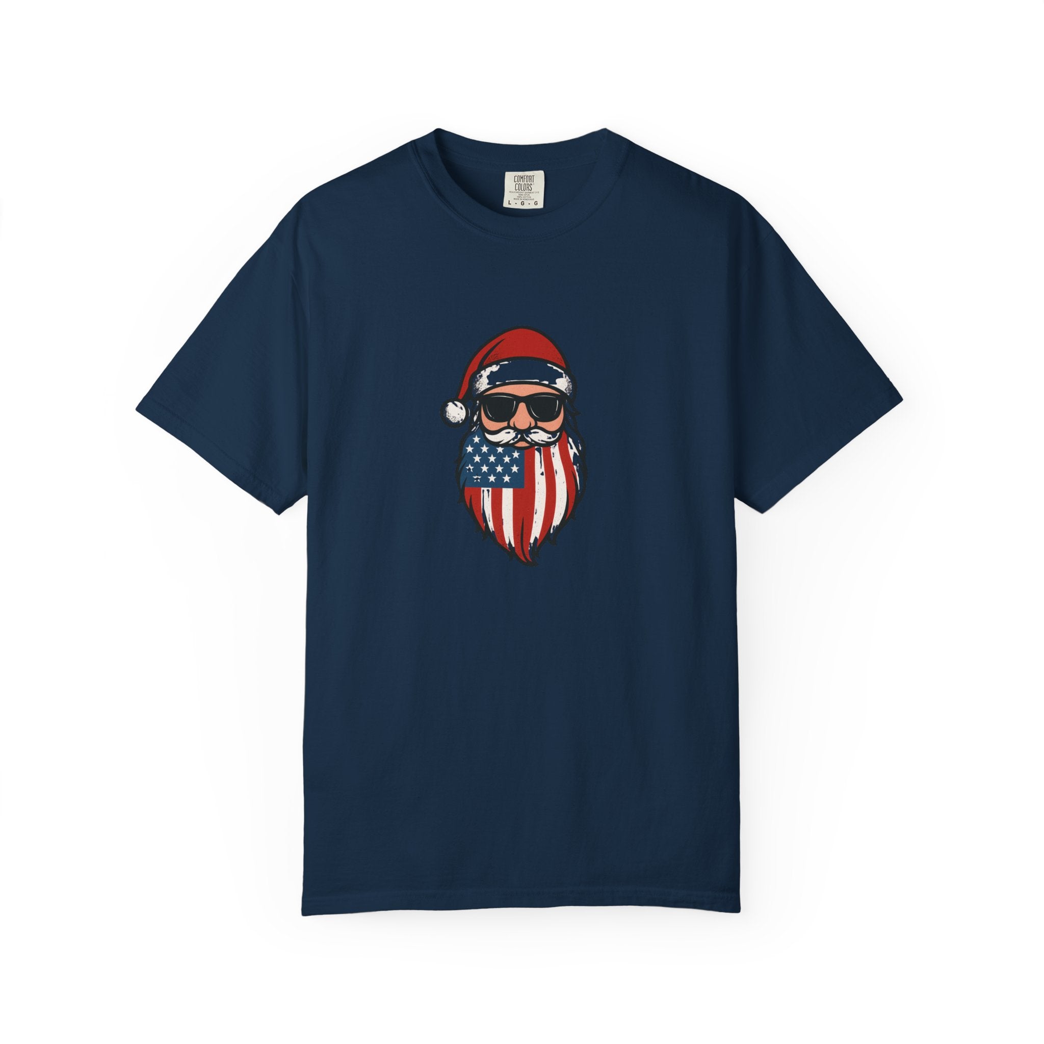 American Santa T-Shirt | Unisex | 100% Cotton | American Pride Spirit