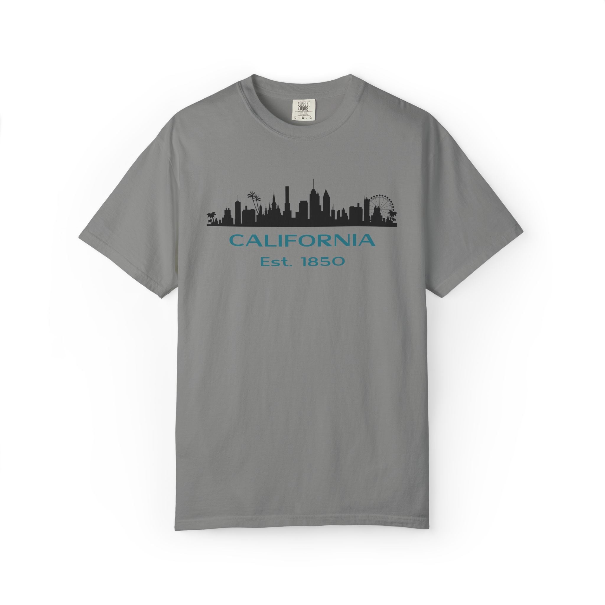 California Skyline T-shirt | Unisex | 100% Cotton | American Pride Spirit