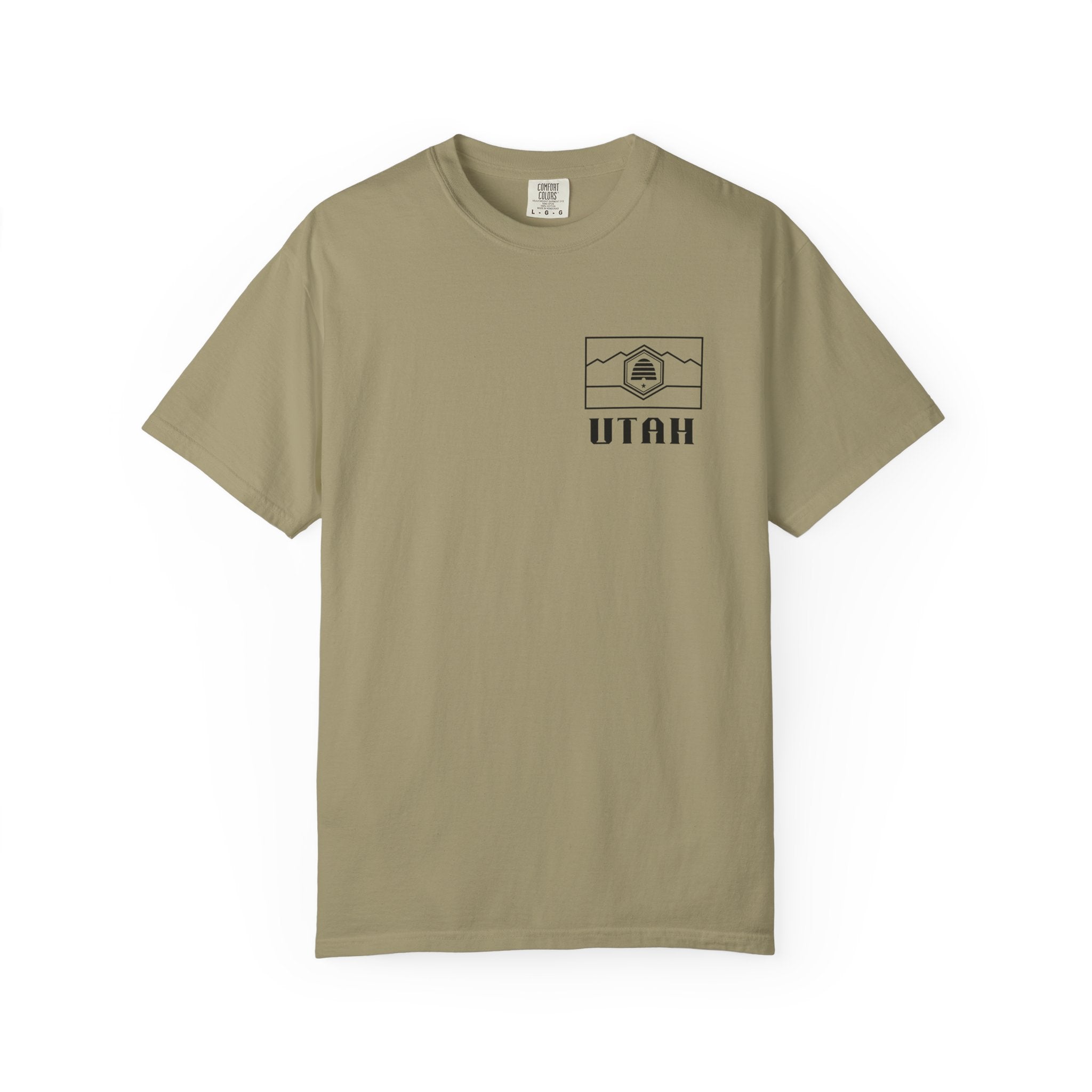 Khaki - T-Shirt - 100% Cotton - Unisex