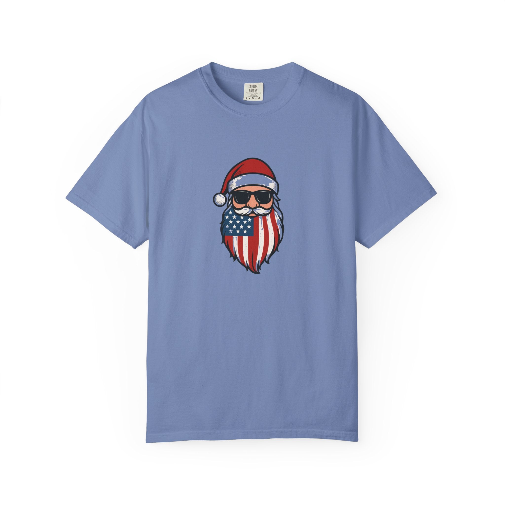 American Santa T-Shirt | Unisex | 100% Cotton | American Pride Spirit