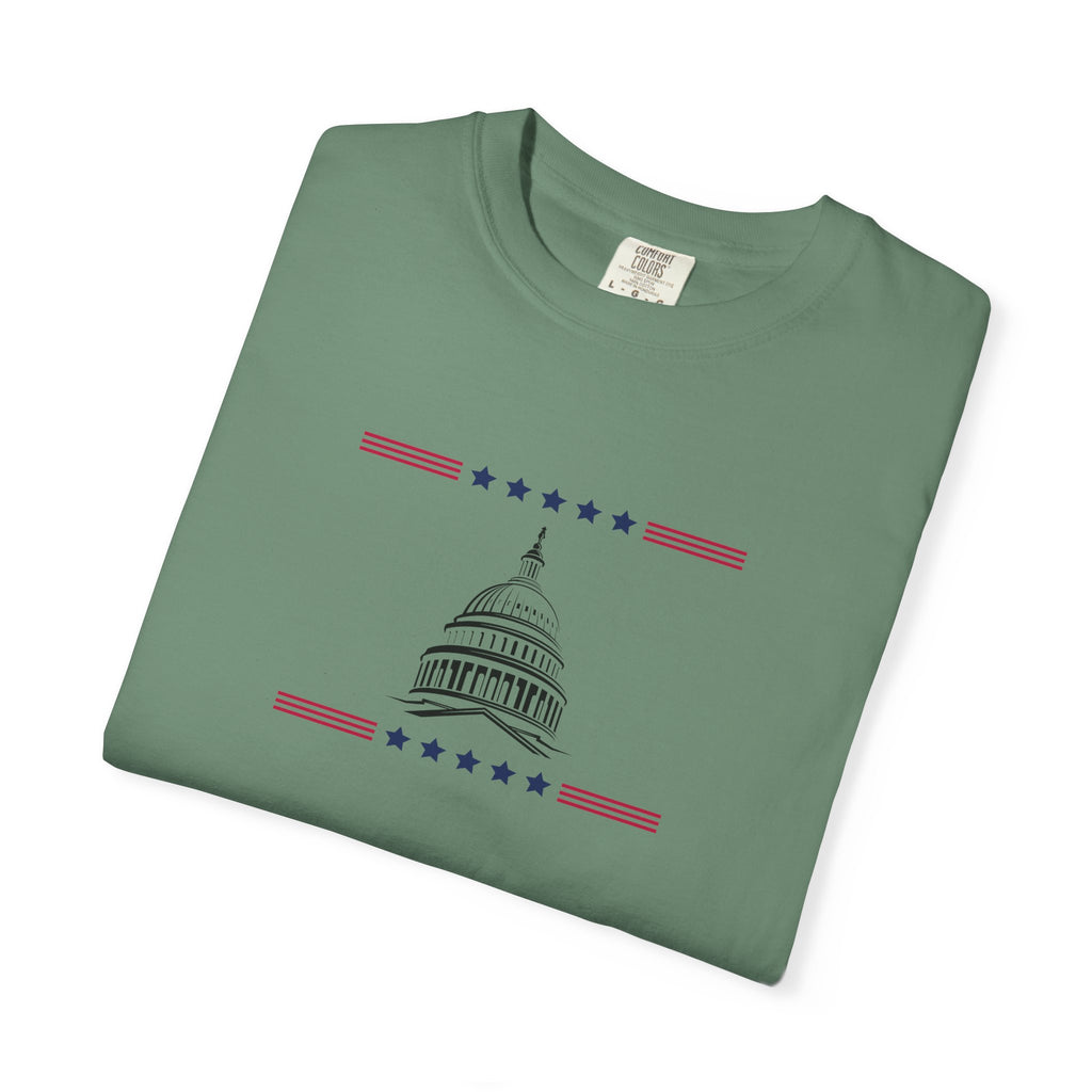 Washington Capitol Dome T-Shirt | Unisex | 100% Cotton | American Pride Spirit