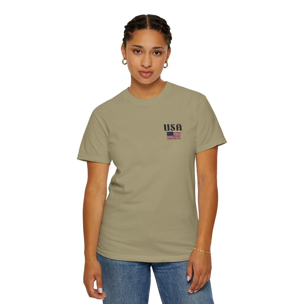 Khaki - T-Shirt - 100% Cotton - Unisex