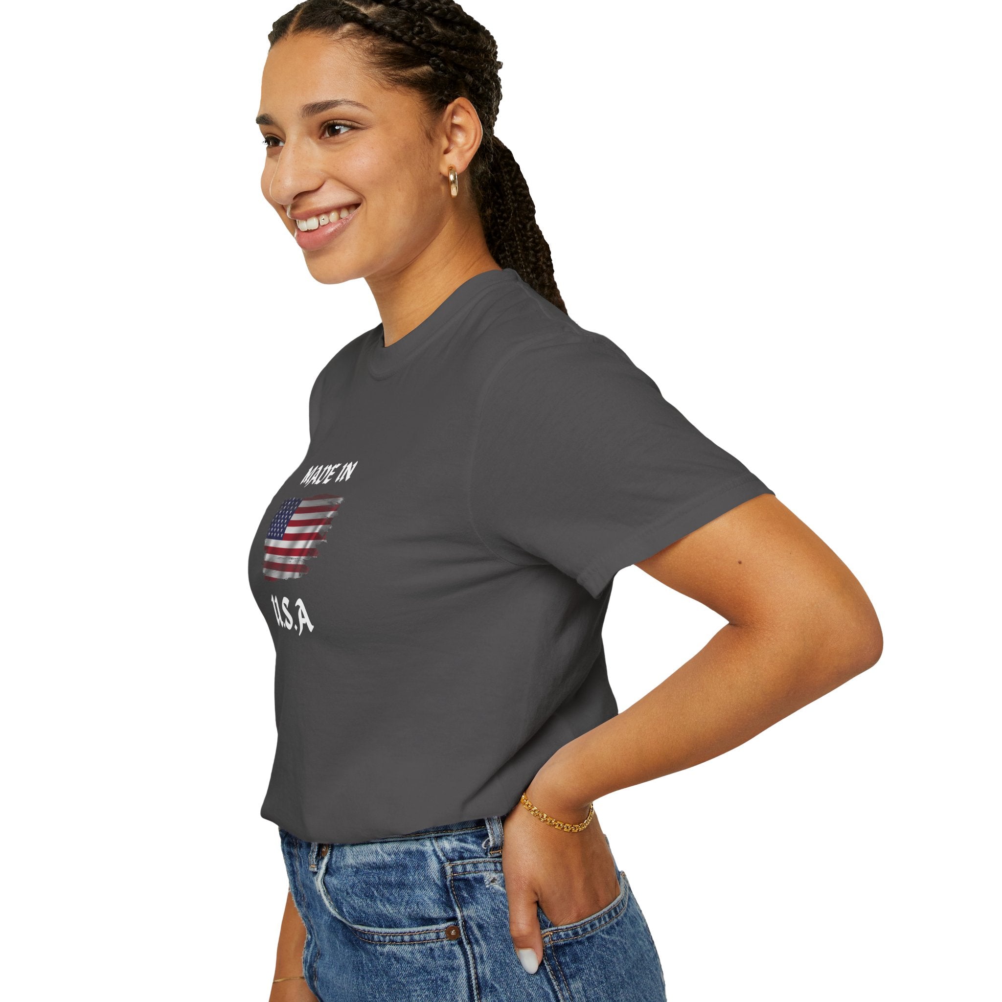 Patriotic USA Flag T-Shirt | Unisex | 100% Cotton | American Pride Spirit