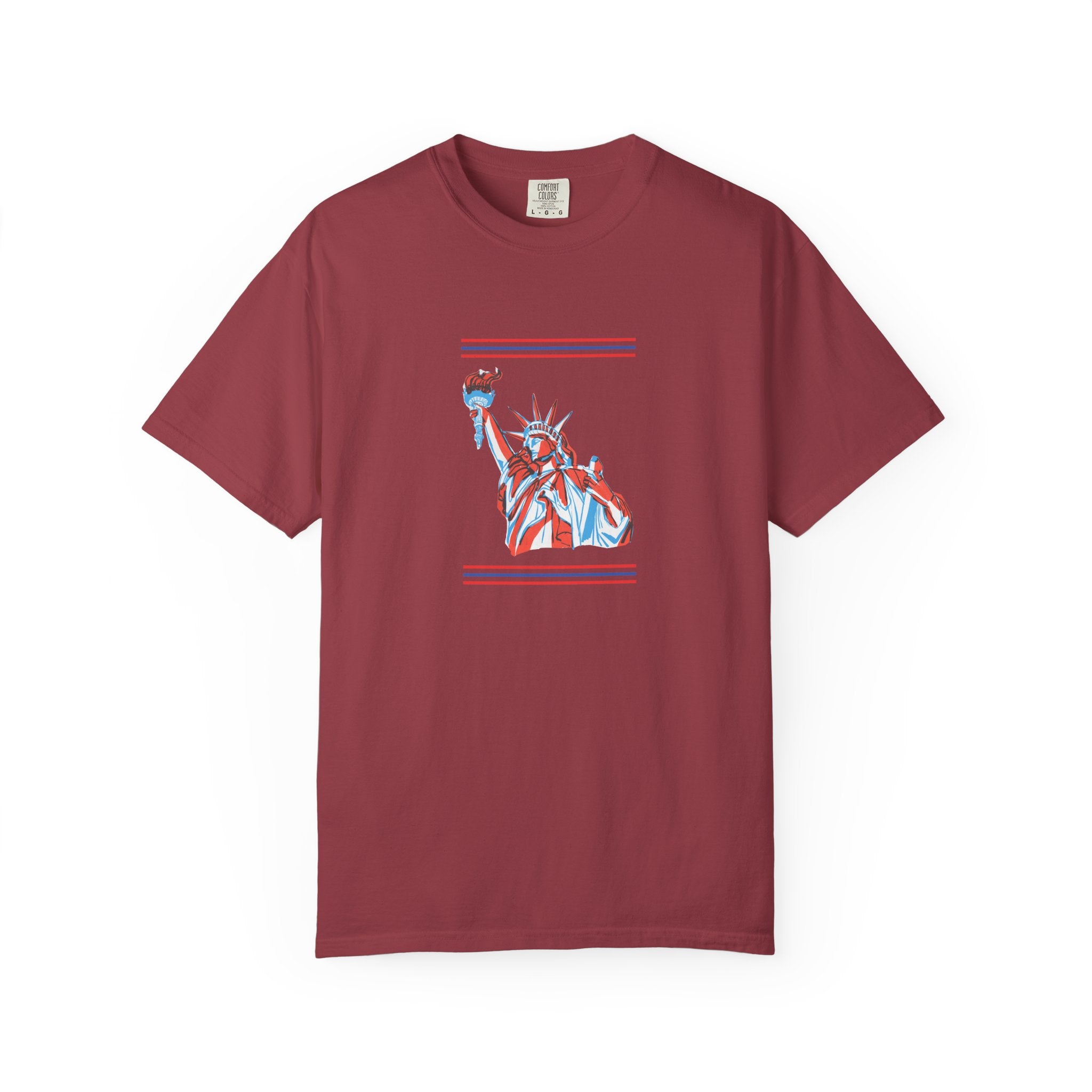 Patriotic Stars & Liberty Tee | Unisex | 100% Cotton | American Pride Spirit