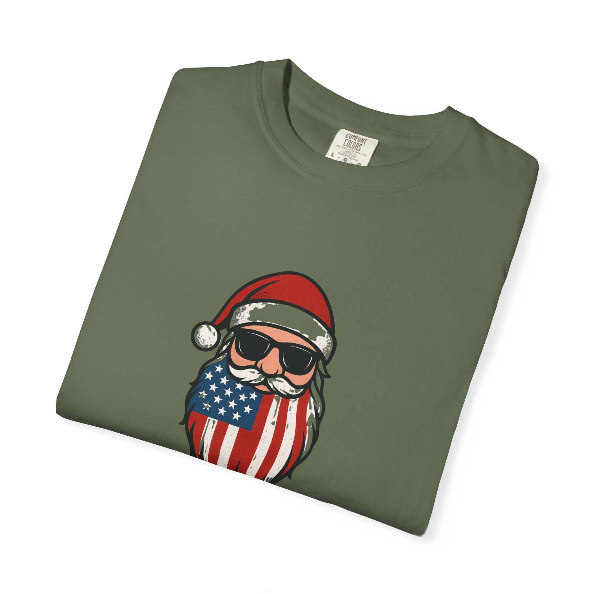 American Santa T-Shirt | Unisex | 100% Cotton | American Pride Spirit