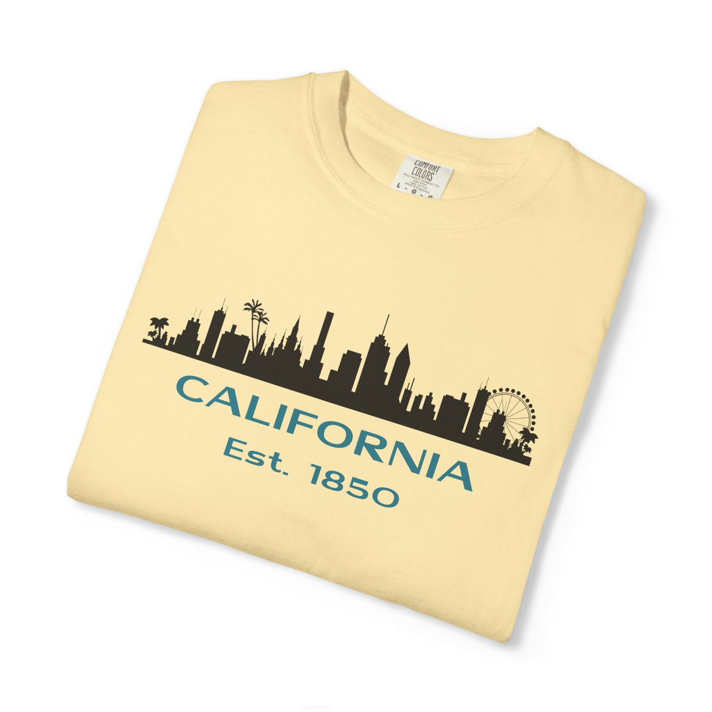 California Skyline T-shirt | Unisex | 100% Cotton | American Pride Spirit