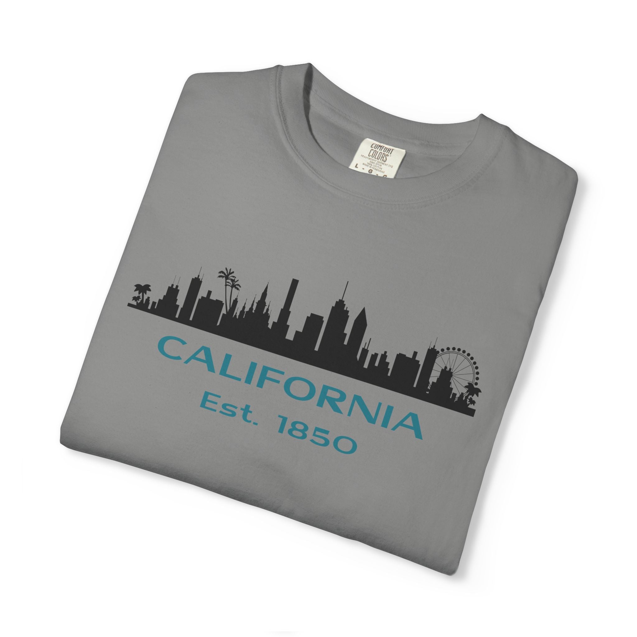 California Skyline T-shirt | Unisex | 100% Cotton | American Pride Spirit