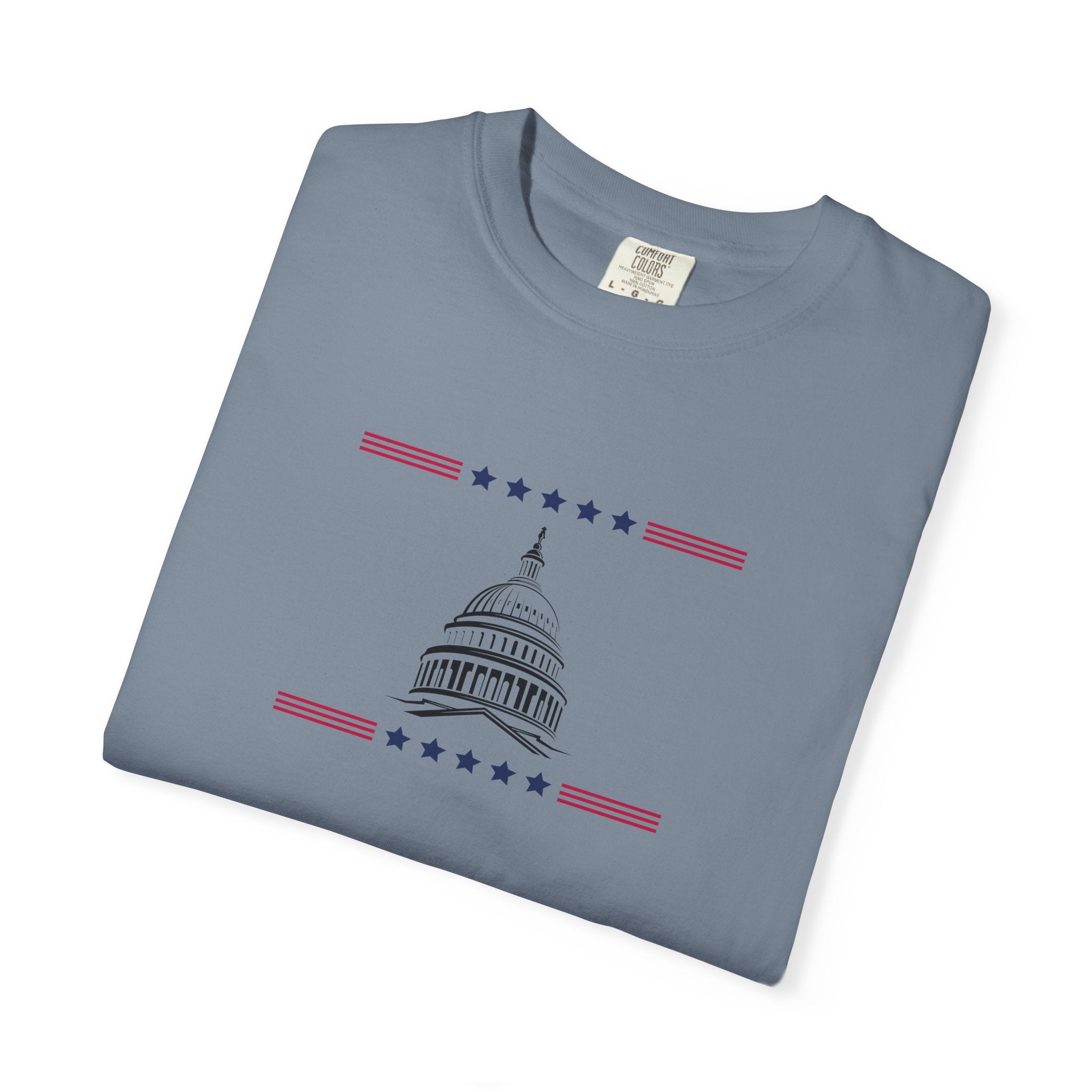 Washington Capitol Dome T-Shirt | Unisex | 100% Cotton | American Pride Spirit