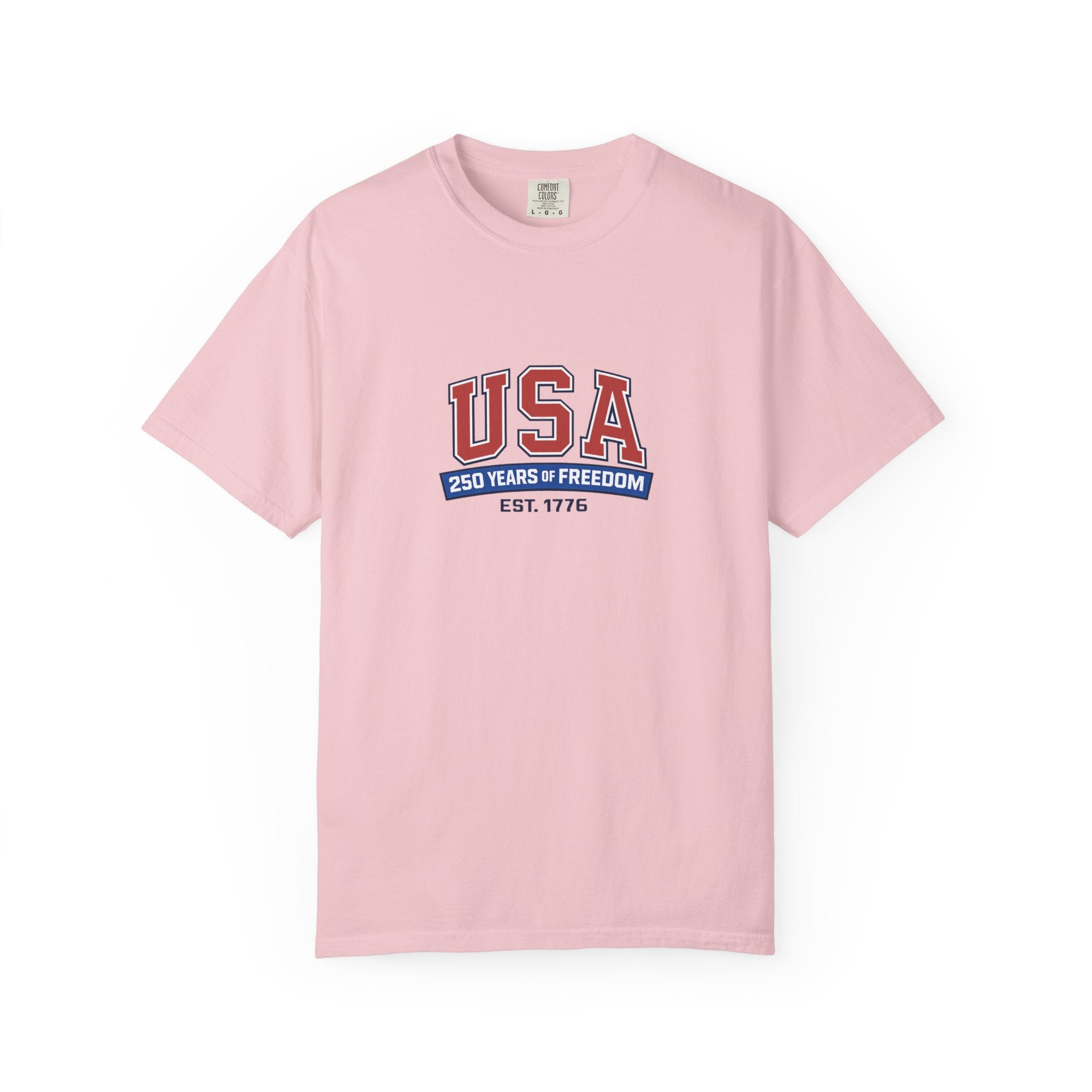 USA 250 Years of Freedom T-Shirt | Unisex | 100% Cotton | American Pride Spirit
