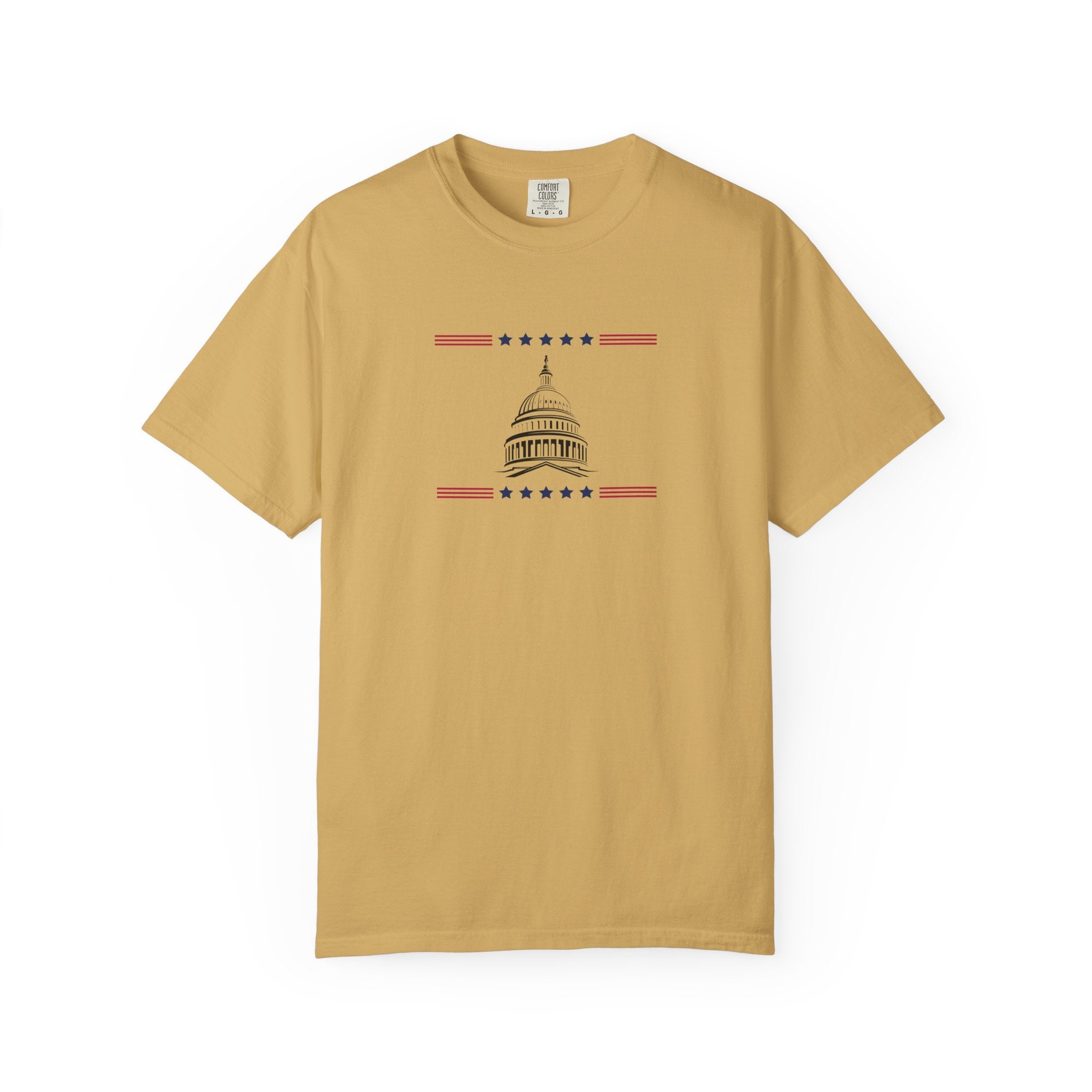 Washington Capitol Dome T-Shirt | Unisex | 100% Cotton | American Pride Spirit