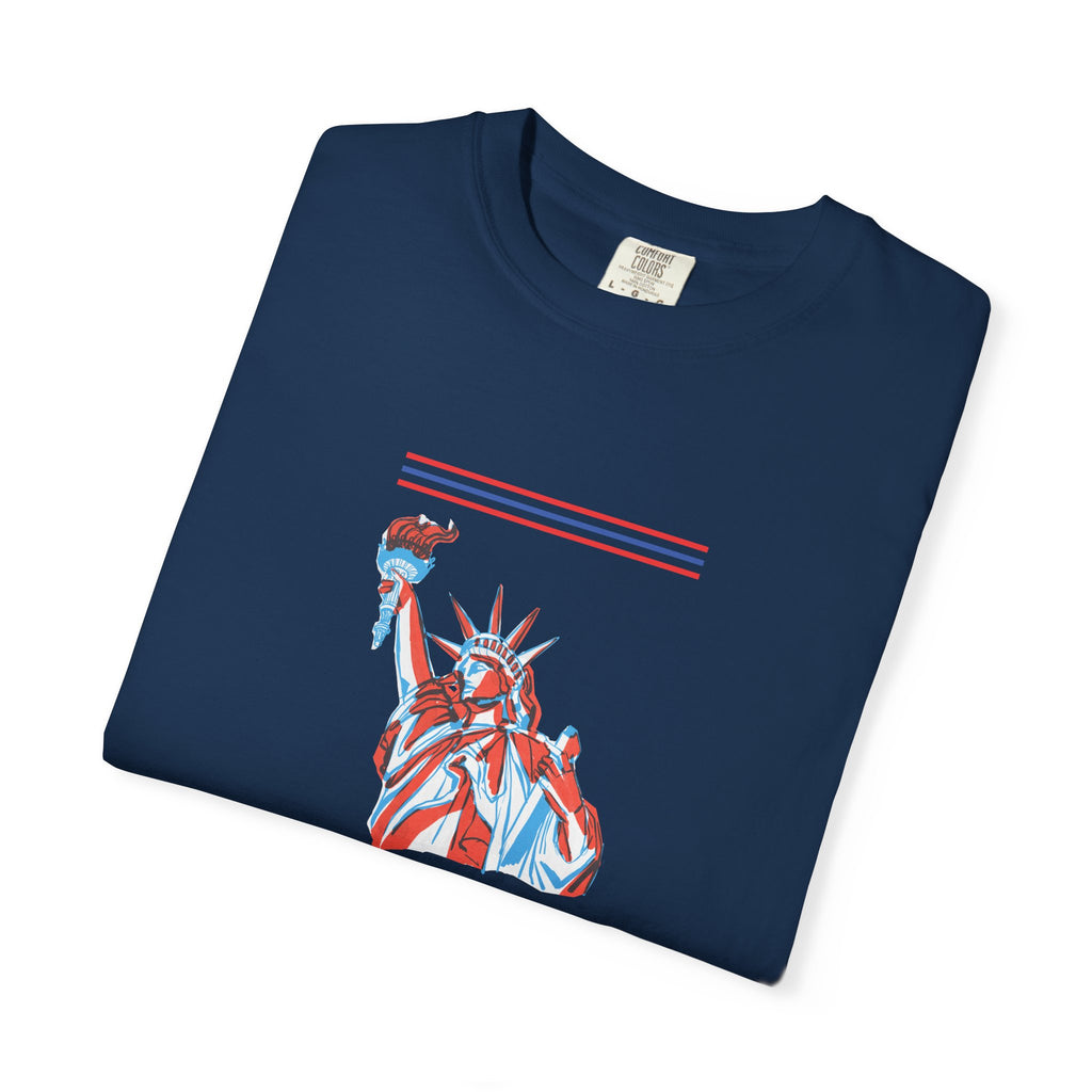 Patriotic Stars & Liberty Tee | Unisex | 100% Cotton | American Pride Spirit
