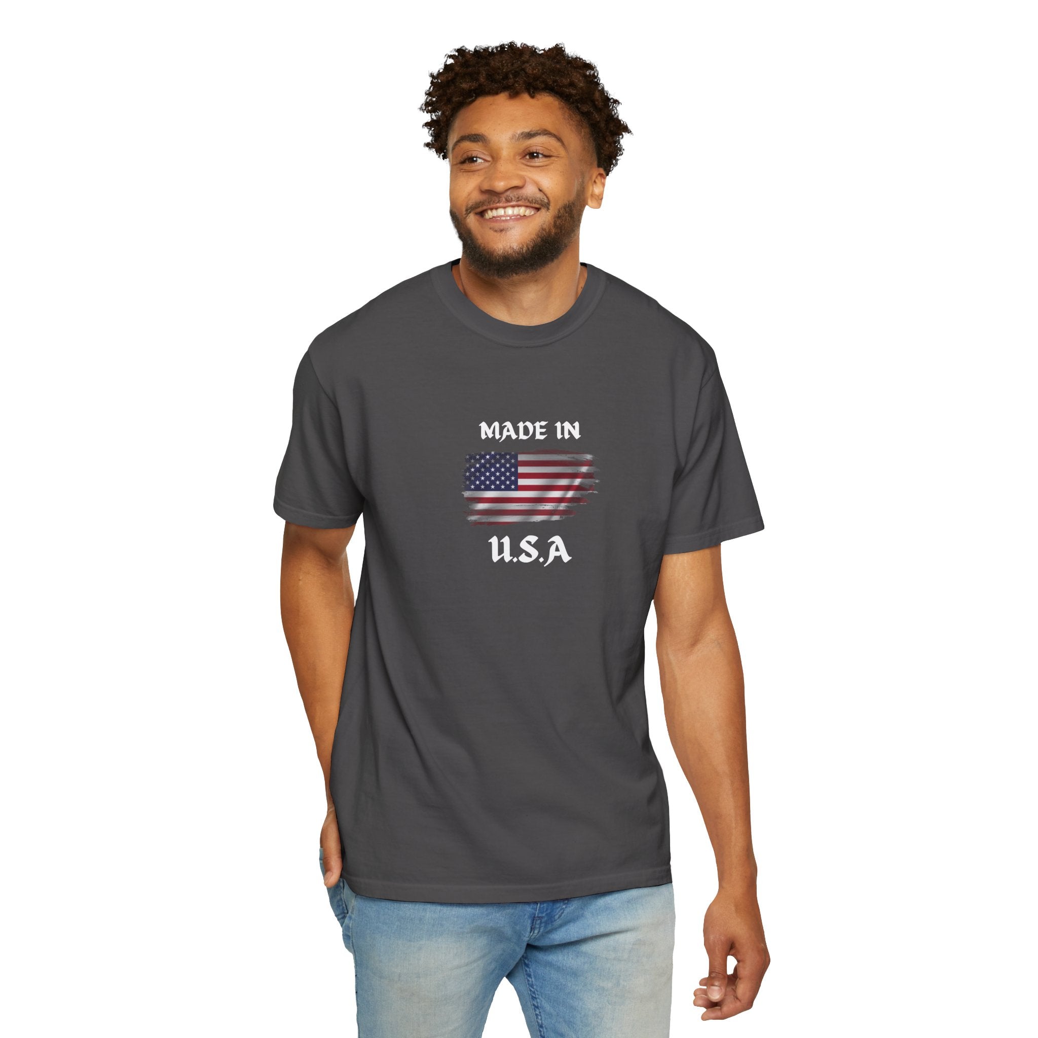 Patriotic USA Flag T-Shirt | Unisex | 100% Cotton | American Pride Spirit